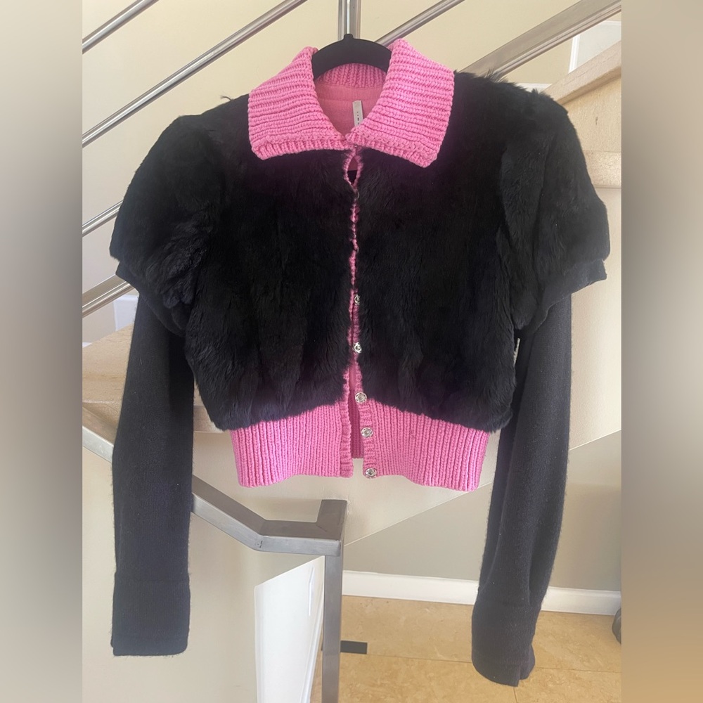 IISLI PINK & BLACK JACKET